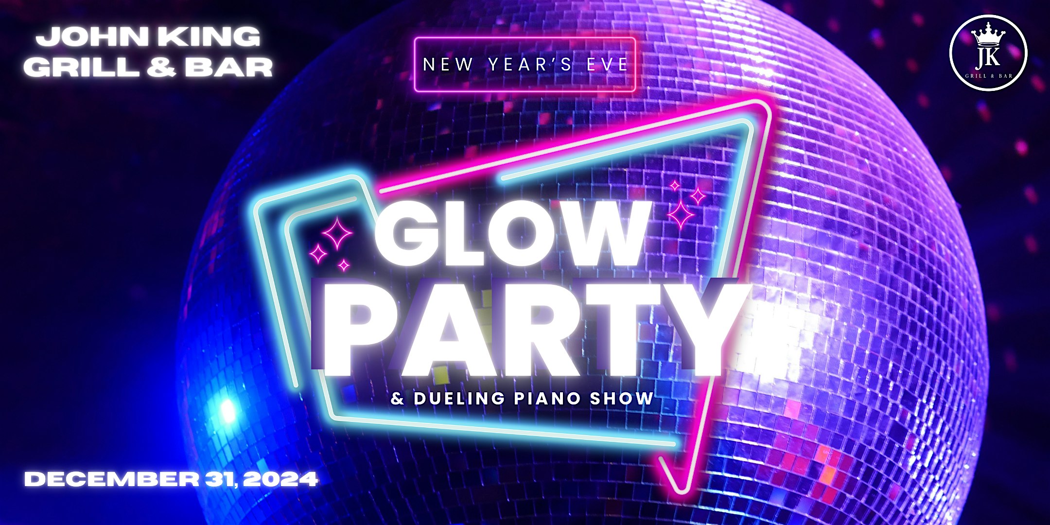 John King’s New Year’s Eve Glow Party – Charleston, SC