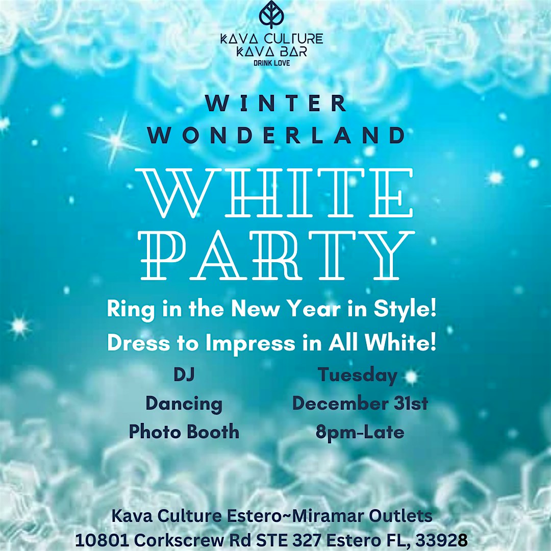 Winter Wonderland: New Years White Party – Estero, FL