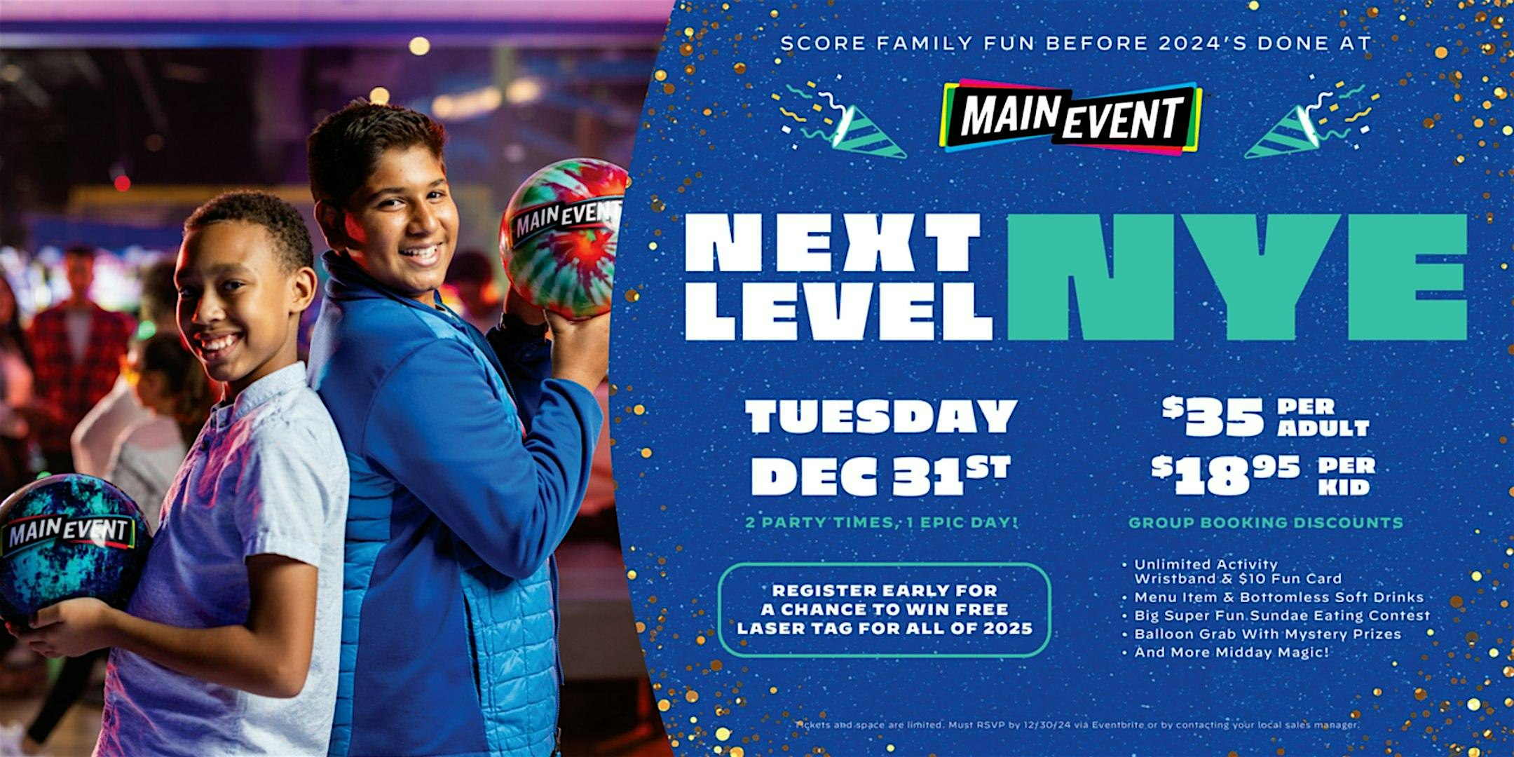 Main Event Albuquerque: New Year’s Eve Celebration – Albuquerque, NM