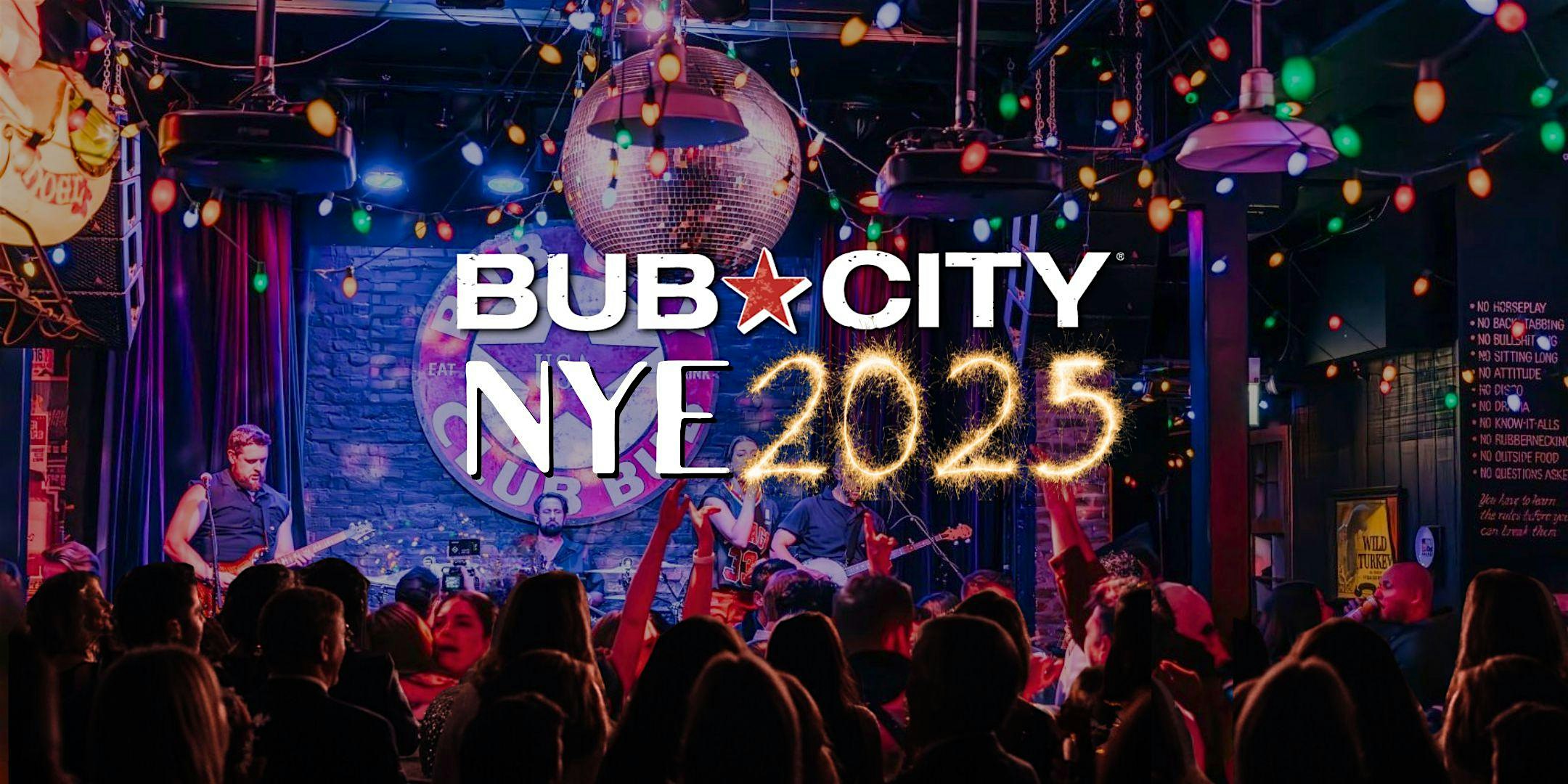 Bub City’s New Year’s Eve Party w/ Live Music – Chicago, IL