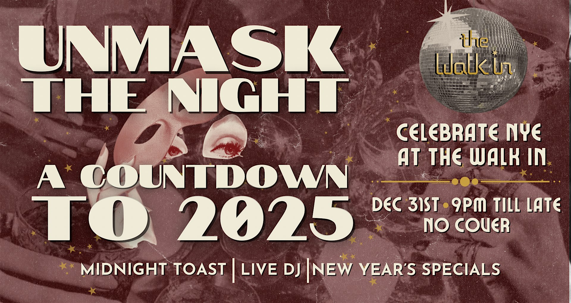 The Walk Ins NYE Masquerade – Chicago, IL