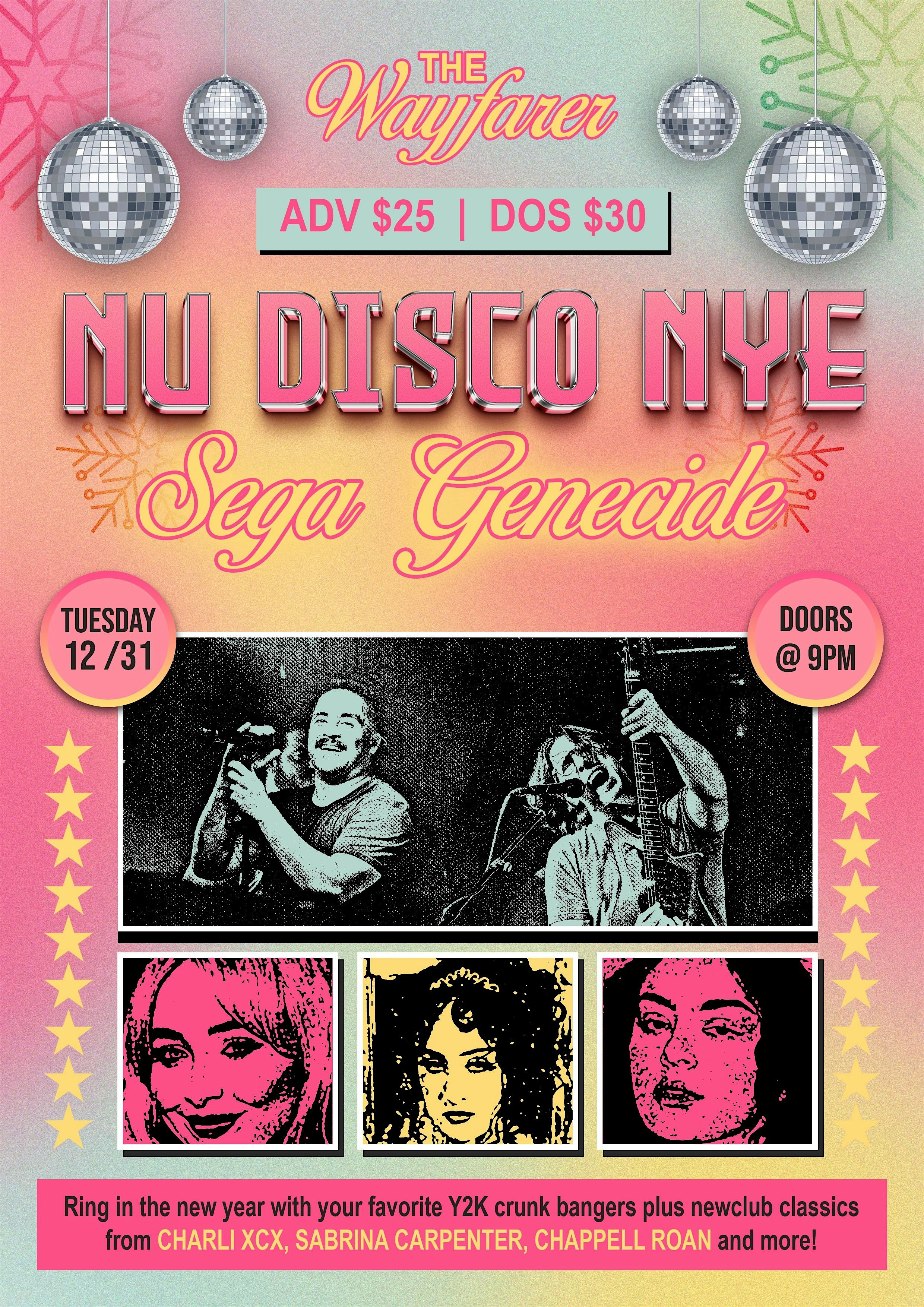 Sega Genecide : Nu Disco NYE – Costa Mesa, CA