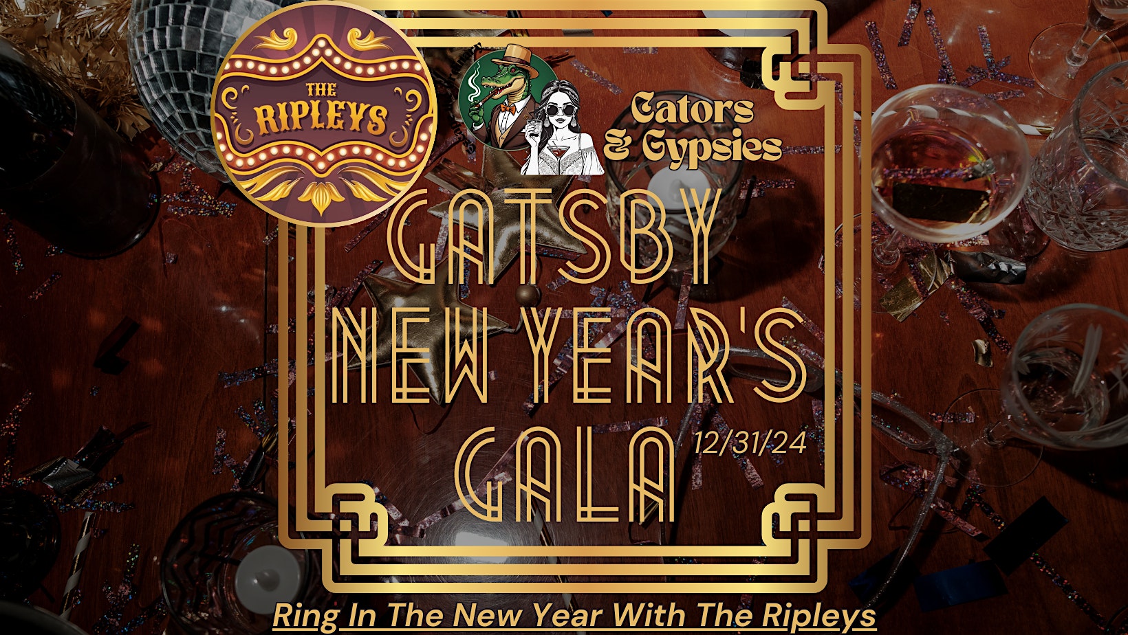 Gatsby New Years Gala at Gators & Gypsies – Statesboro, GA