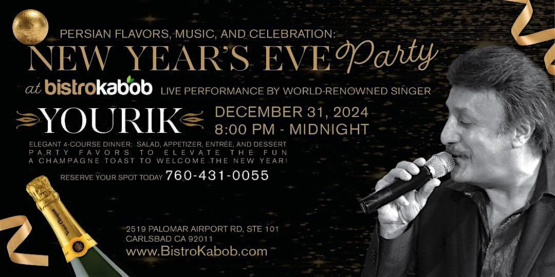 NEW YEARS EVE PARTY – Carlsbad, CA