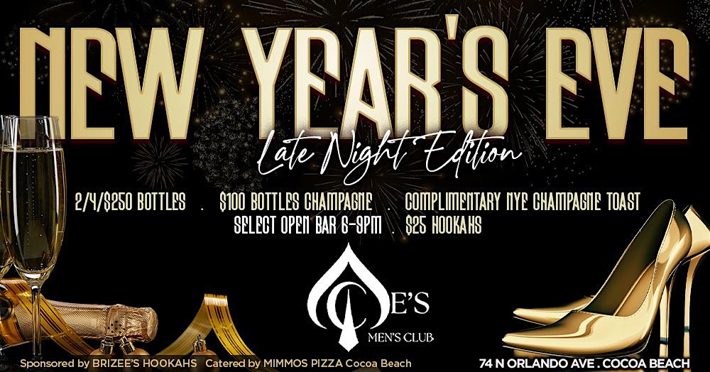 New Year Eve’s Party | Ace’s Cocoa Beach – Cocoa Beach, FL