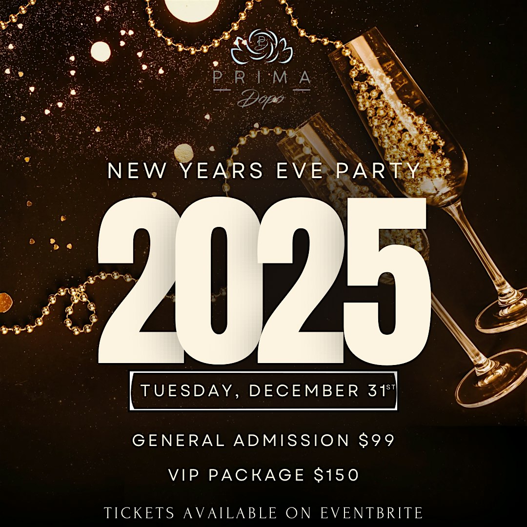 NYE at Prima Dopo – Baltimore, MD