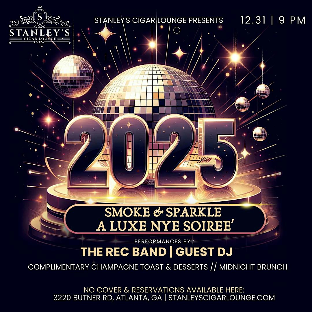 Smoke & Sparkle – A Luxe NYE Soiree – Atlanta, GA