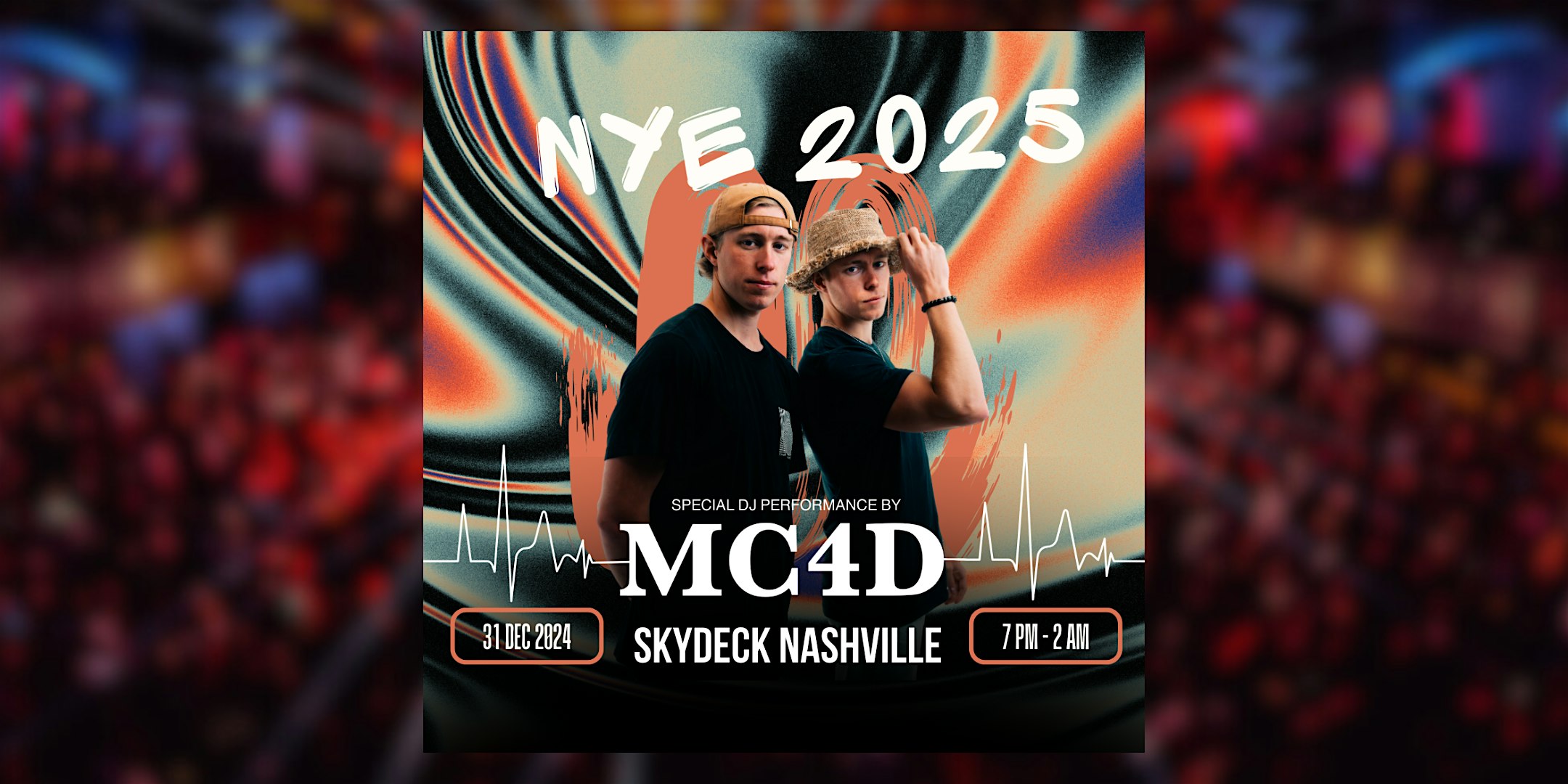 Skydeck On Broadway New Years Eve Party 2025! by BEST PARTIES – Nashville, TN