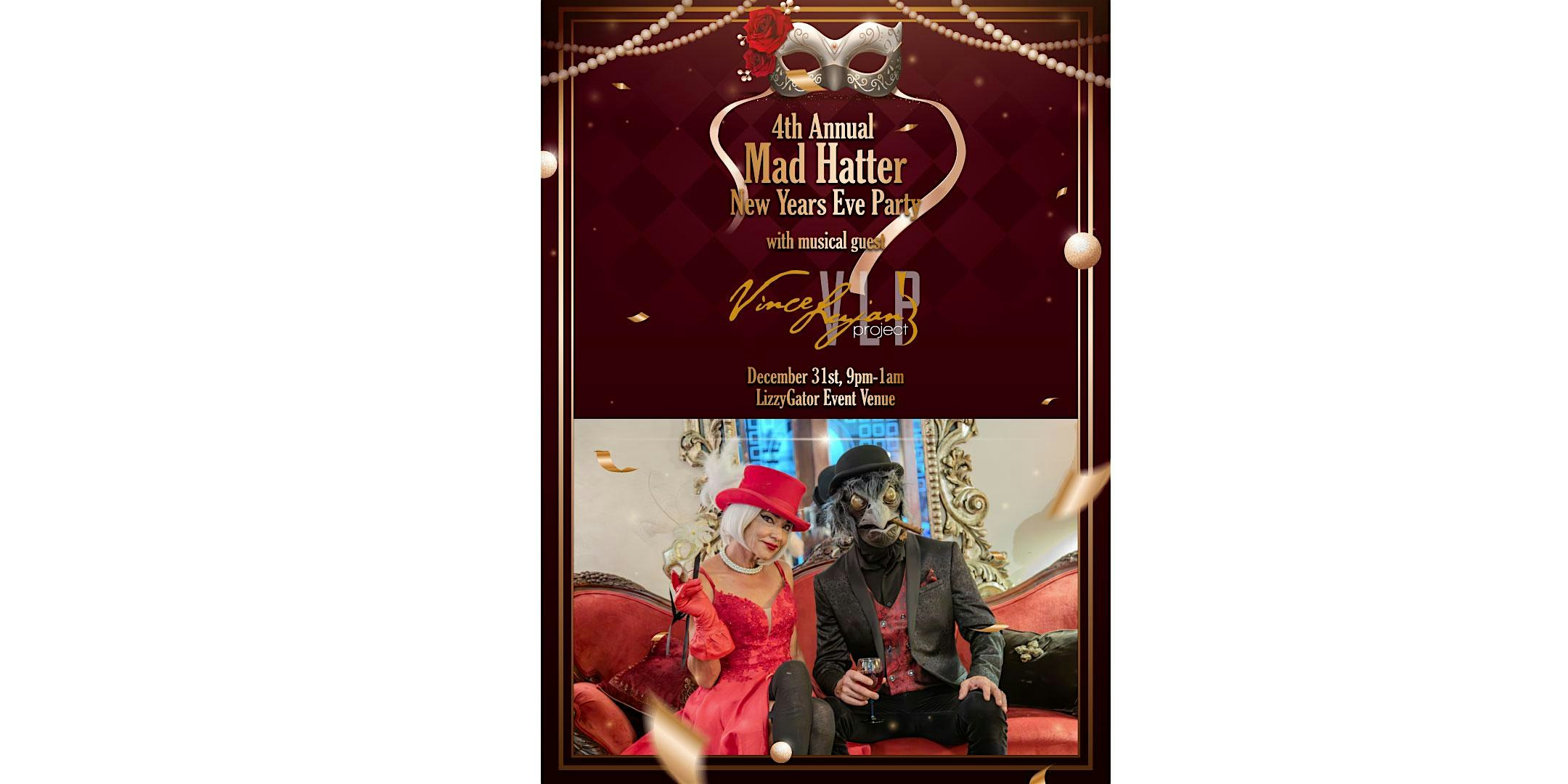 4th Annual Mad Hatter New Years Eve Party – Pilot Point, TX