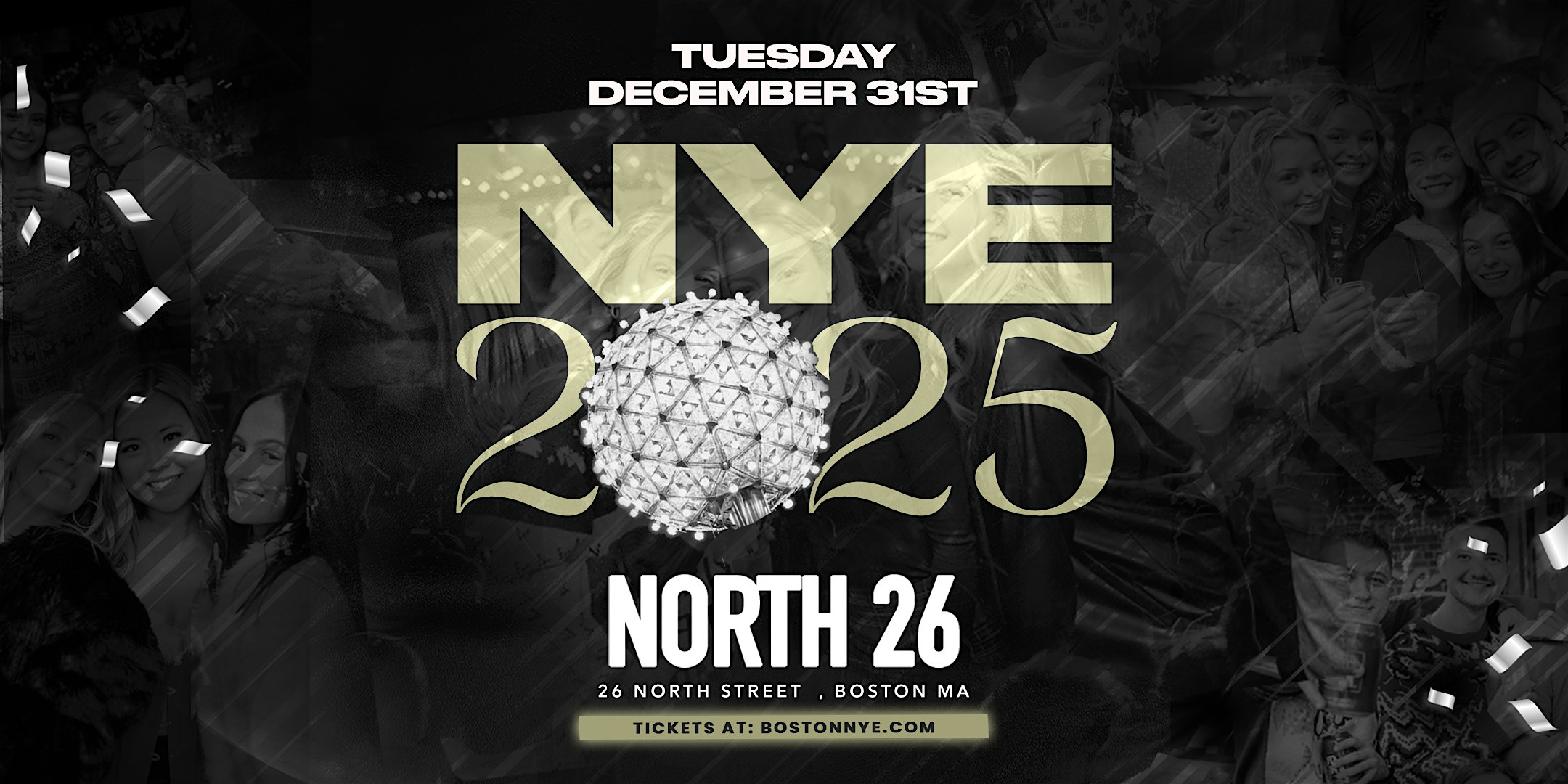 NORTH 26 – New Year’s Eve 2025 – Boston – Boston, MA