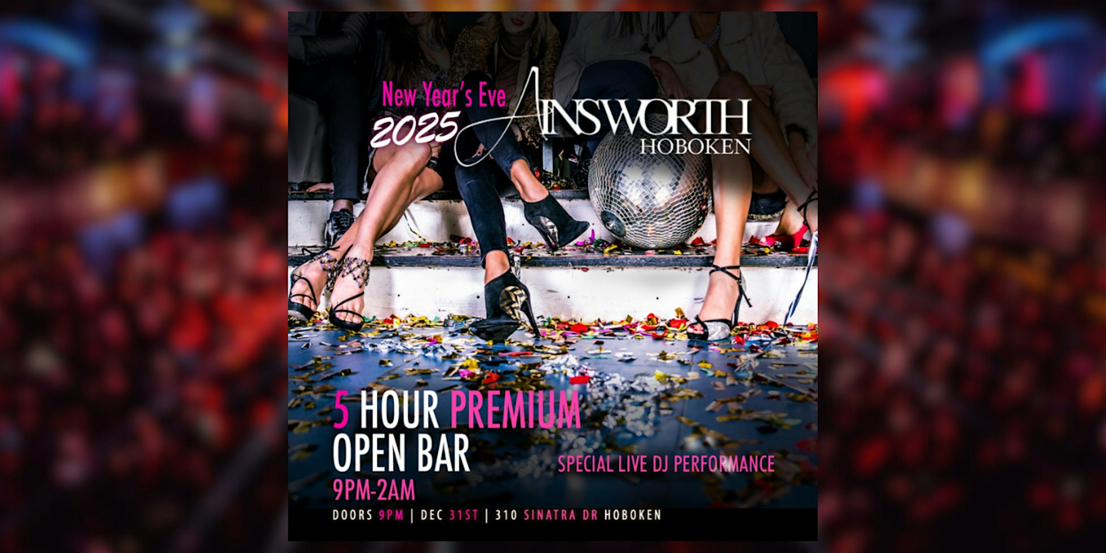 New Years Celebration at Ainsworth Hoboken by BEST PARTIES! – Hoboken, NJ