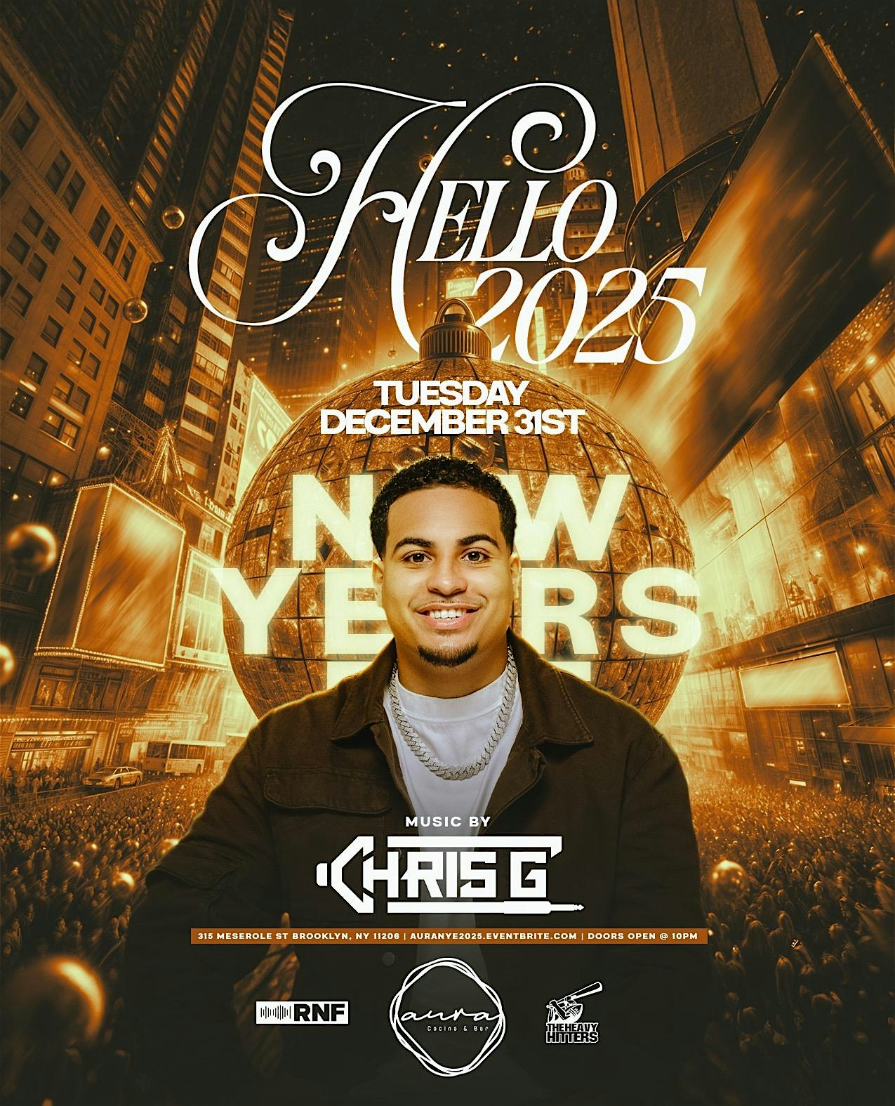 “Hello 2025” With Chris G & Friends – Brooklyn, NY