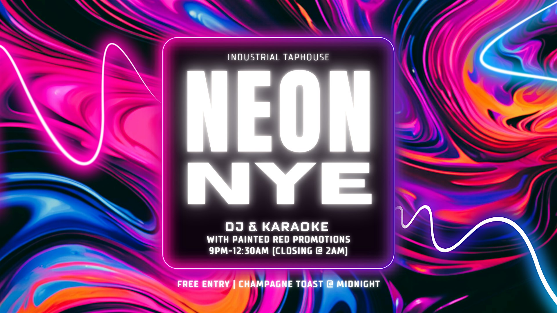 NEON NYE @ Industrial Taphouse – Ashland, VA