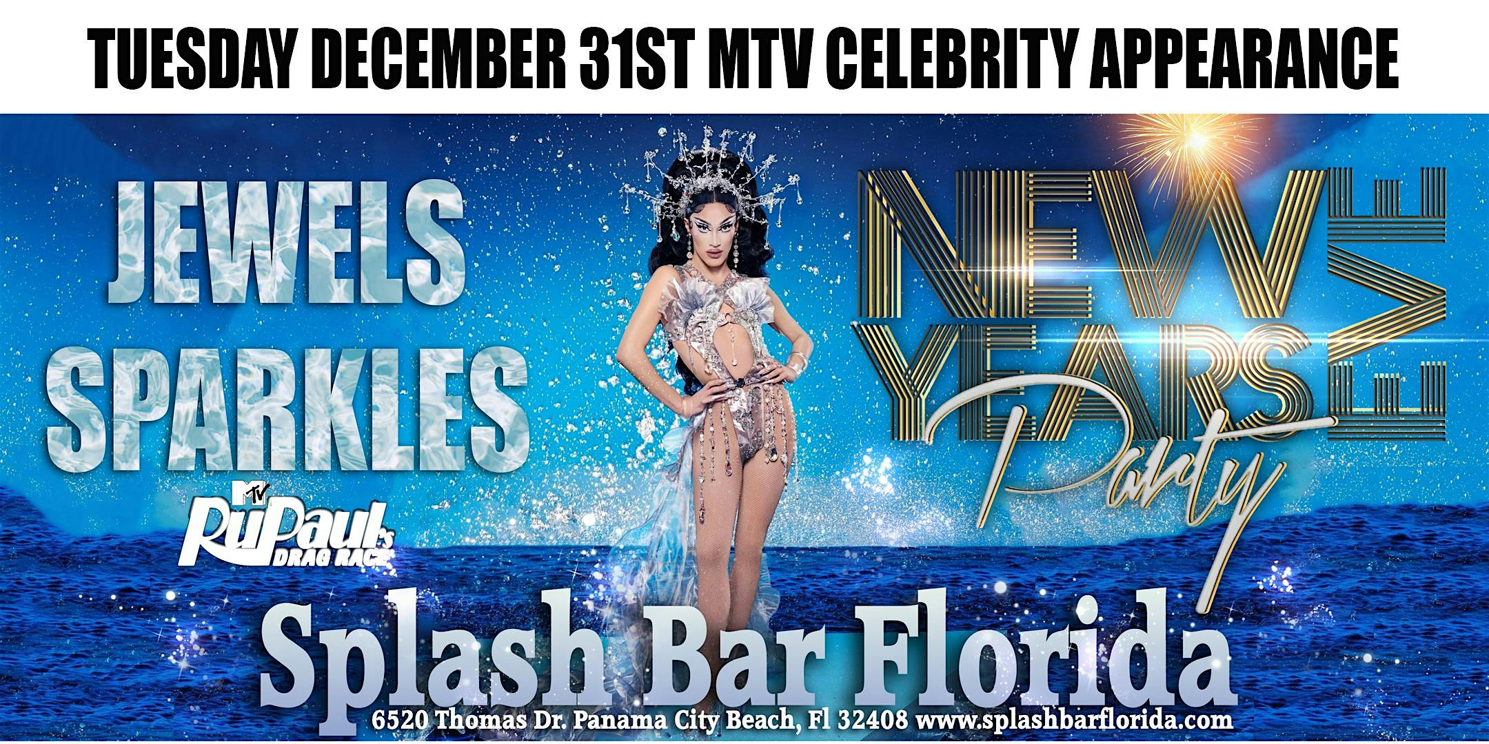 NEW YEAR’S EVE AT SPLASH BAR – Panama City Beach, FL