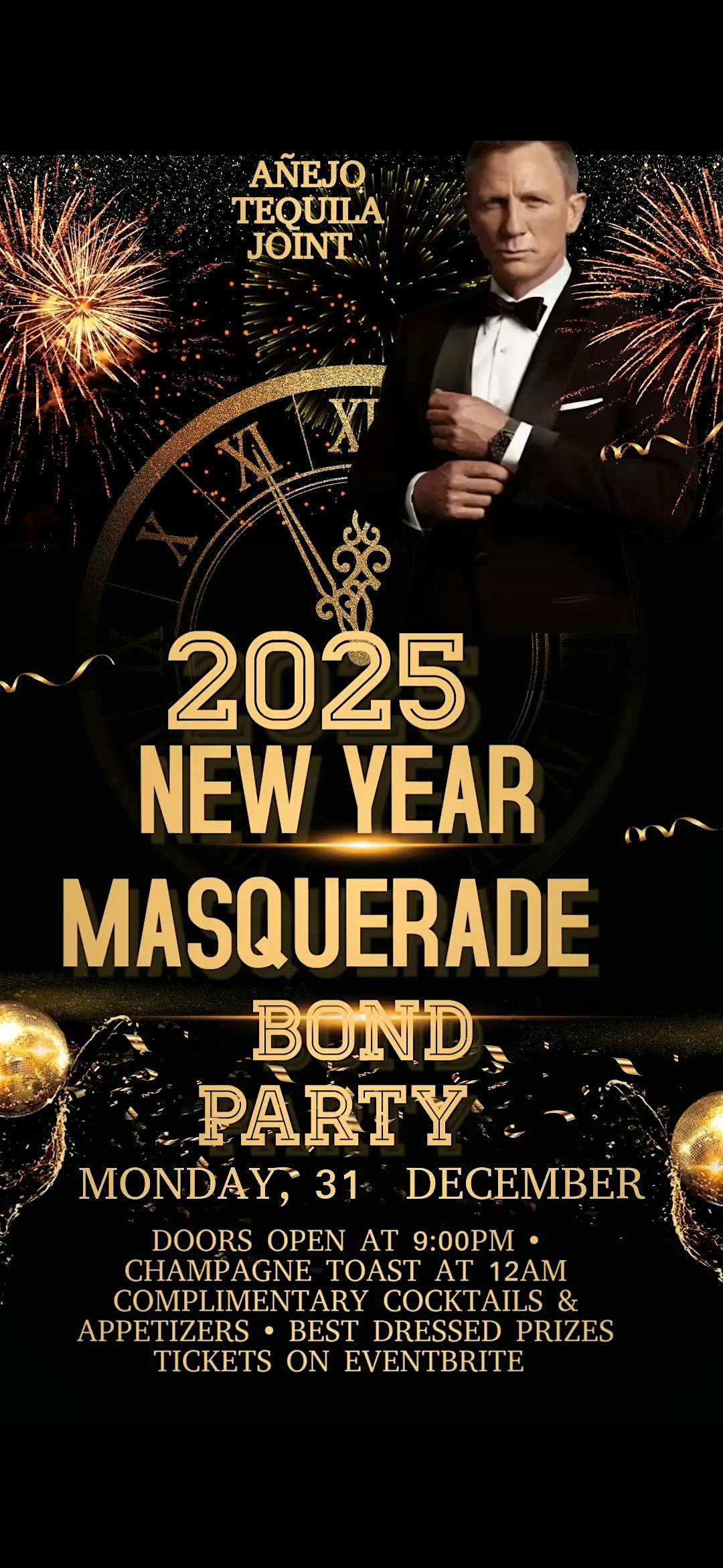 NEW YEAR’S EVE MASQUERADE PARTY – Cleveland, OH