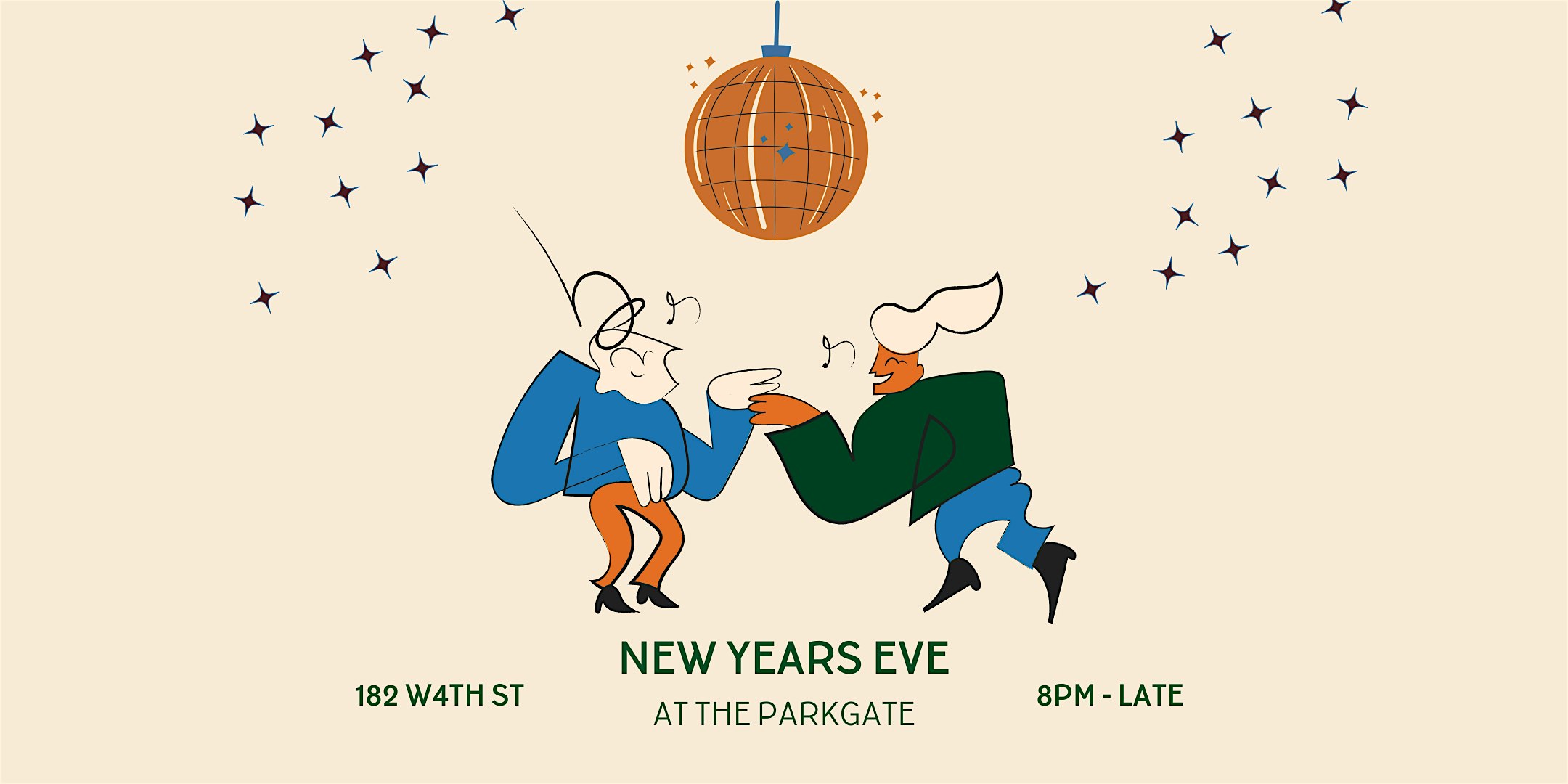 New Years Eve at The Parkgate – New York, NY