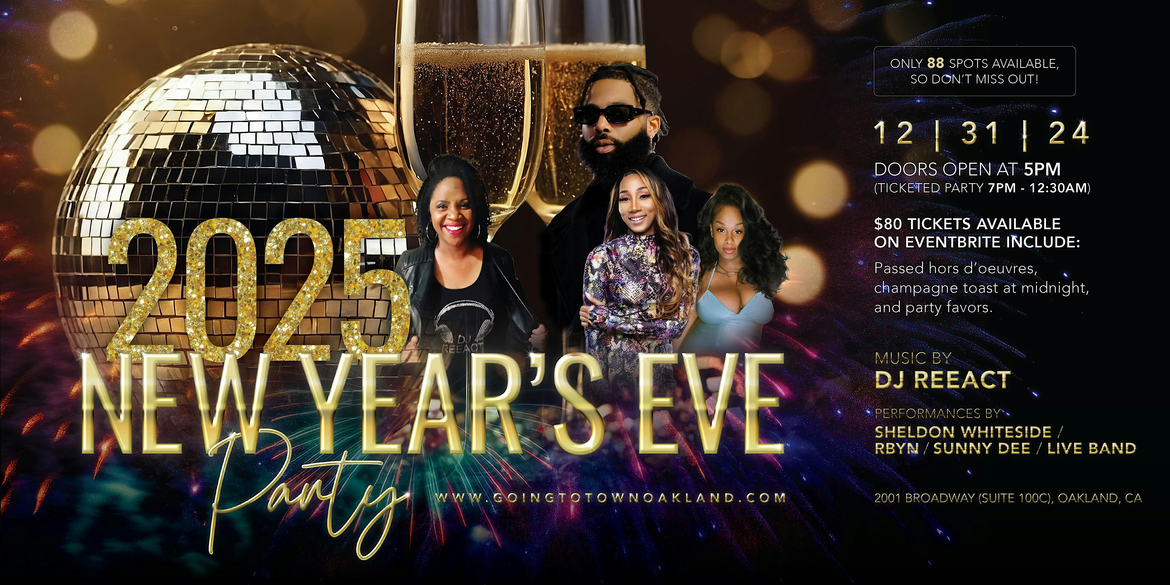 New Year’s Eve at Town – Oakland, CA