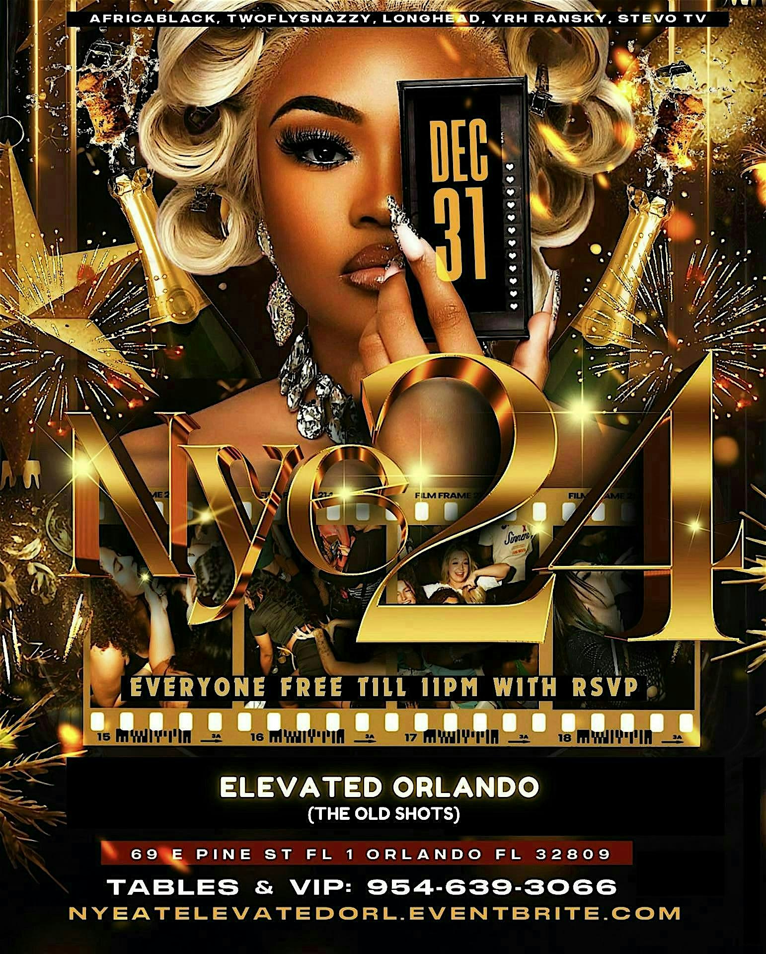 New Years Eve At Elevated – Orlando, FL