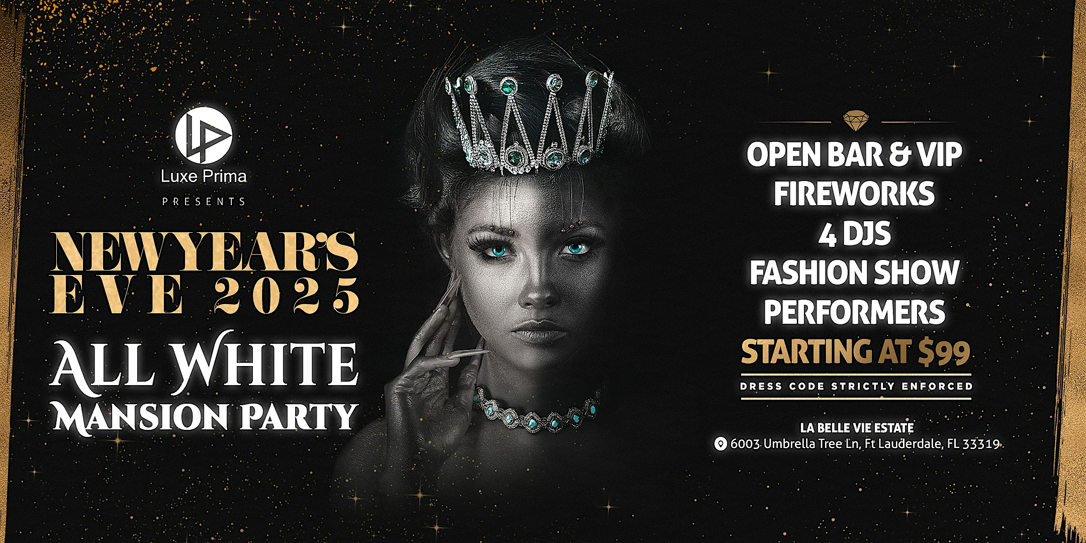 New Years Eve All White Mansion Party – Fort Lauderdale, FL