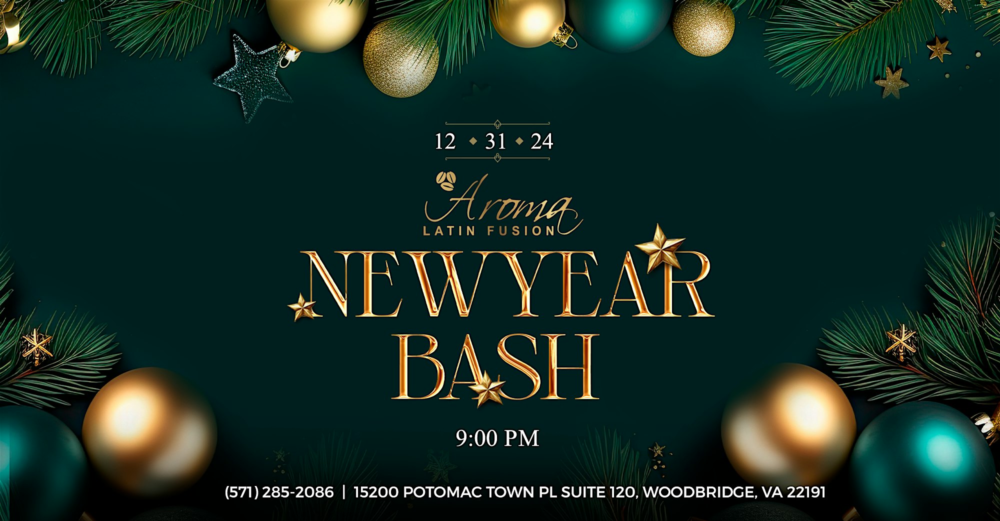 Aroma New Year Bash – Woodbridge, VA