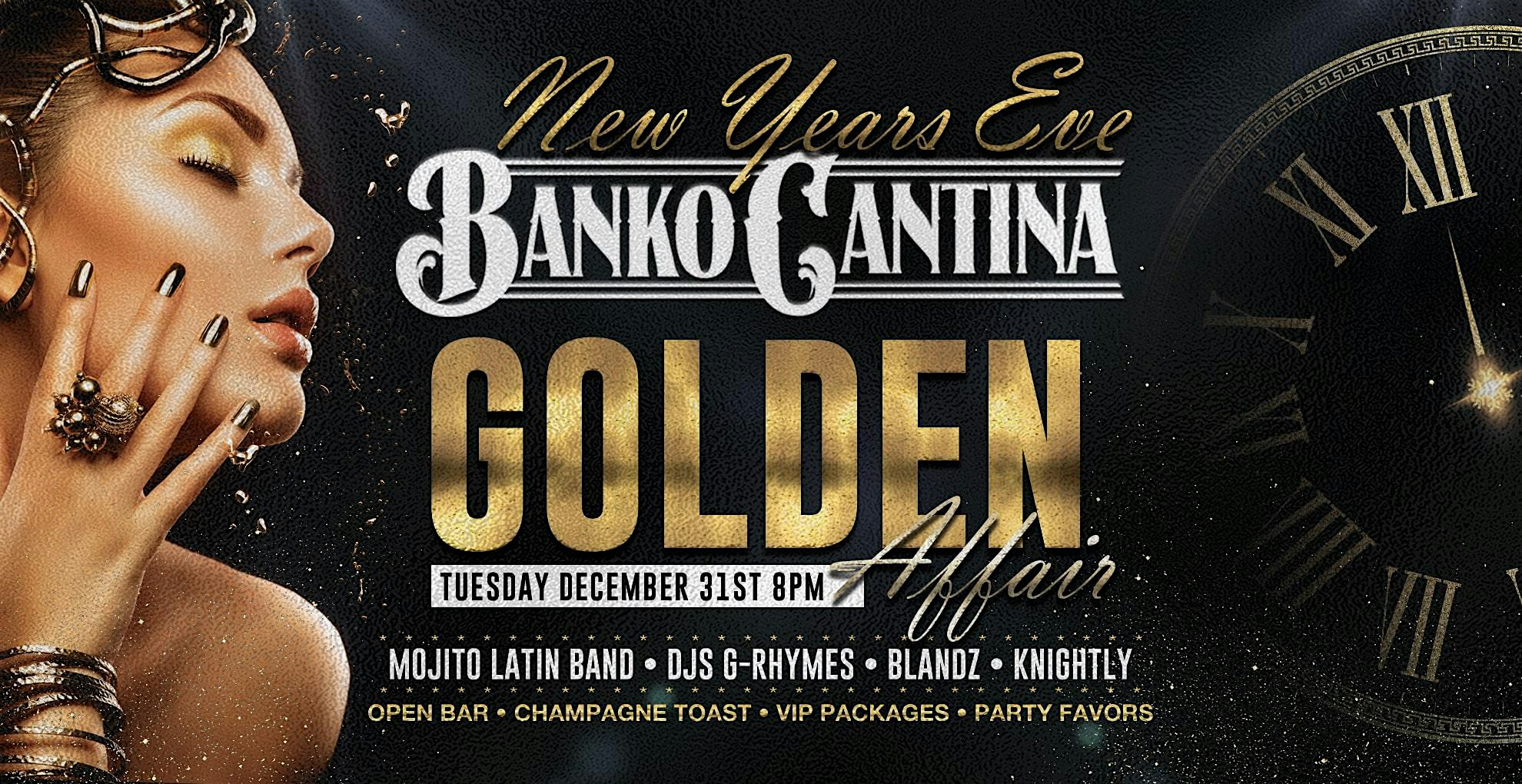 BANKO CANTINA NEW YEARS EVE PARTY RING IN 2025 – West Palm Beach, FL