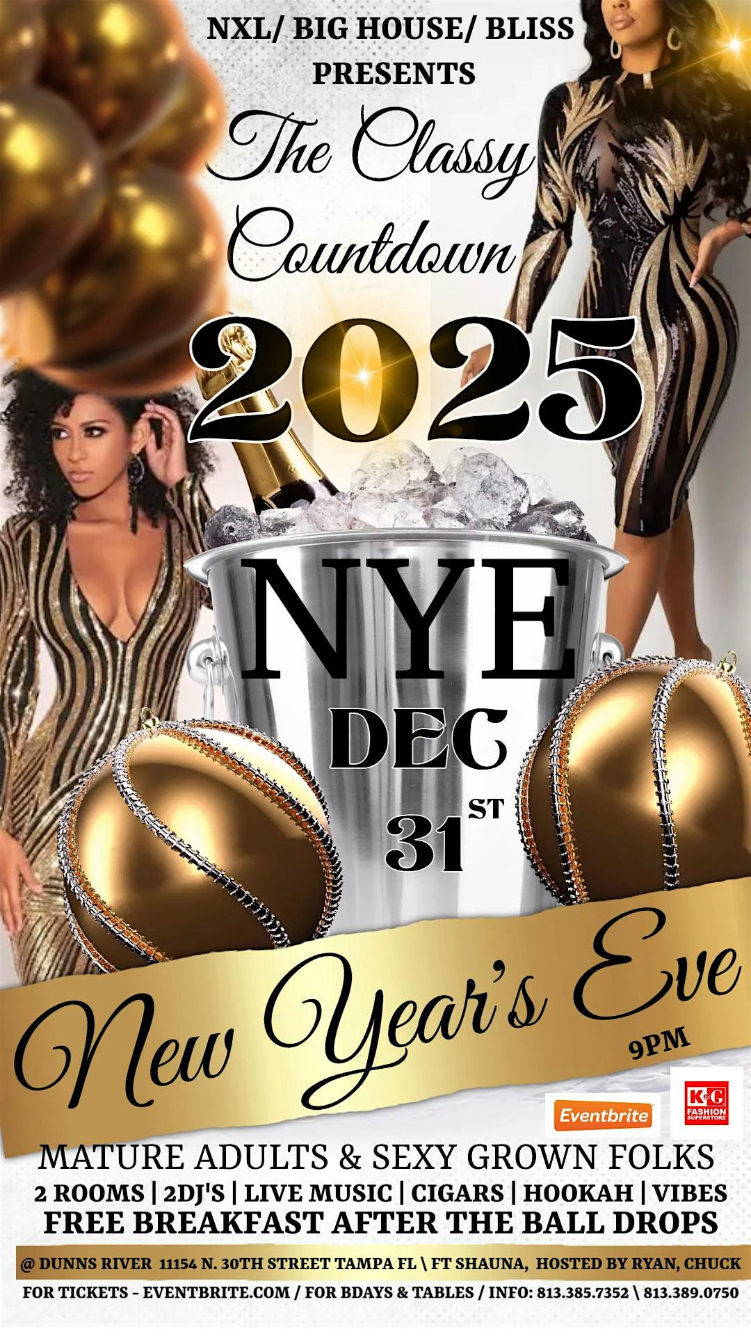 The Countdown: GROWNFOLKS NYE AFFAIR – Tampa, FL