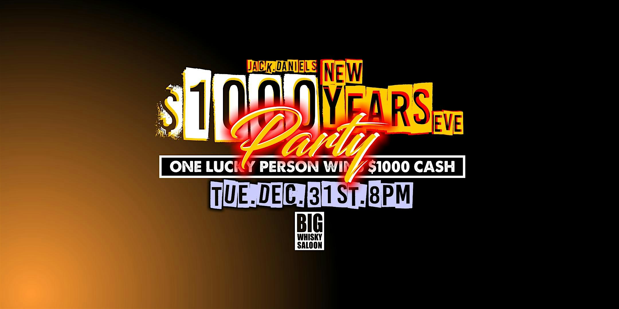 Jack Daniels $1000 New Years Eve Party – Puyallup, WA