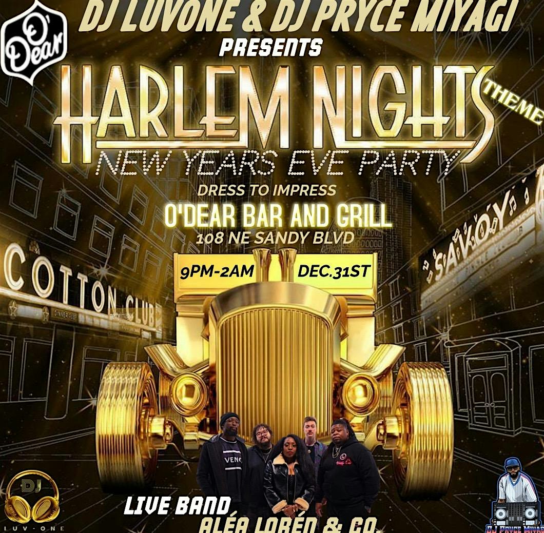 NYE 2025 | HARLEM NIGHTS – Portland, OR