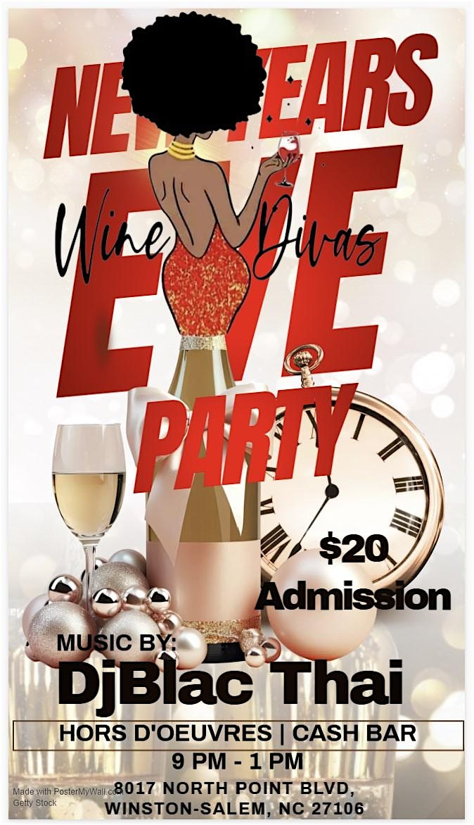 New Years Eve Celebration with The Wine Divas! – Winston-Salem, NC