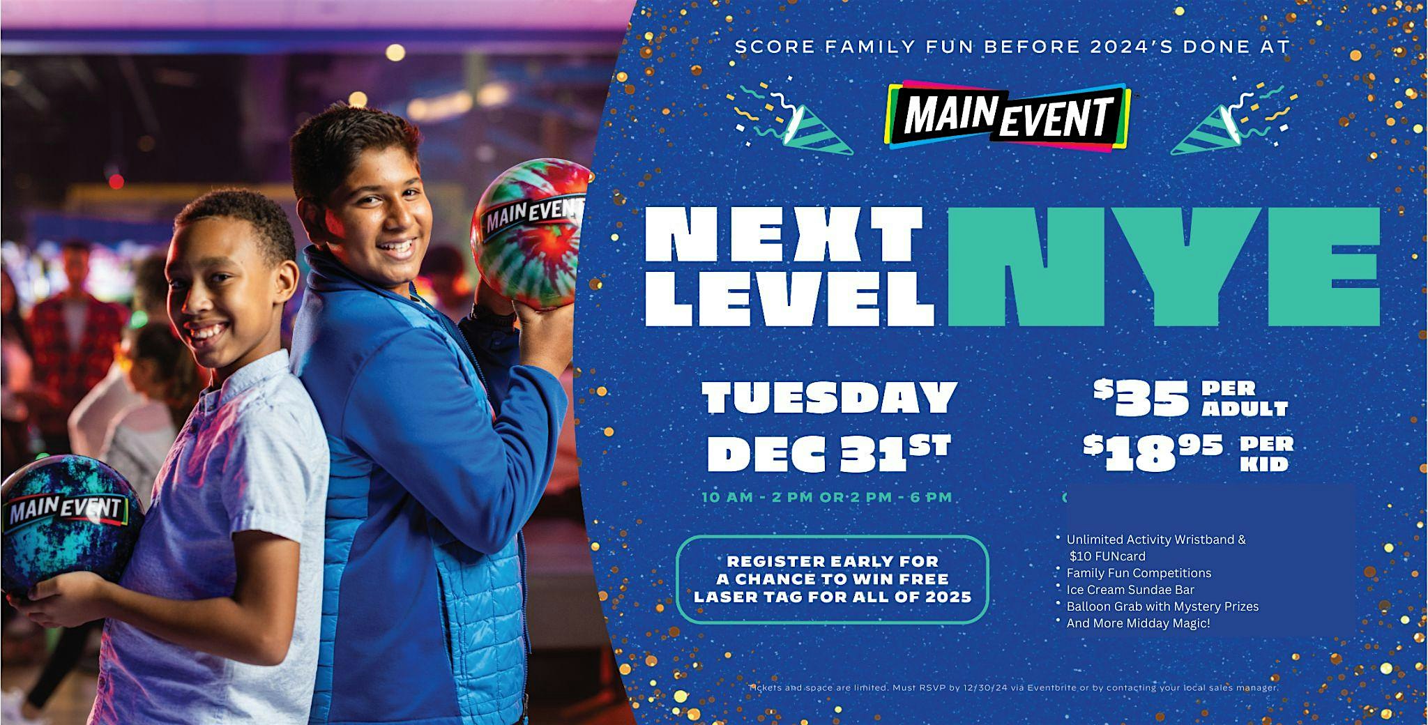 Main Event Avon: New Year’s Eve Celebration – Avon, OH