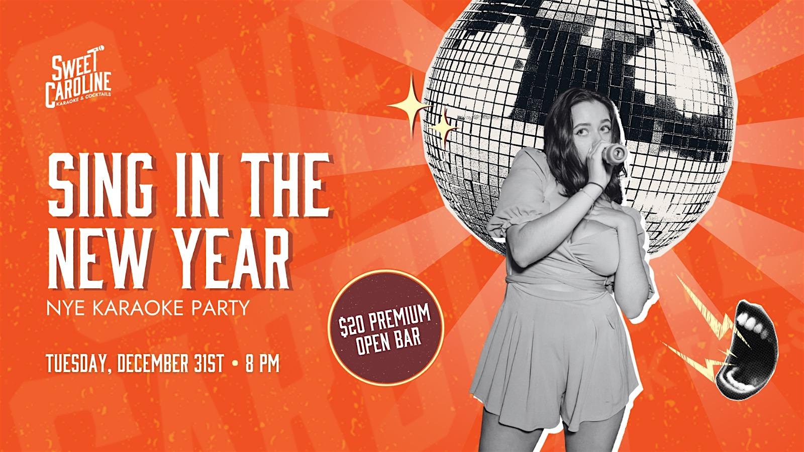 Sing in the New Year – NYE Karaoke Party – Miami, FL