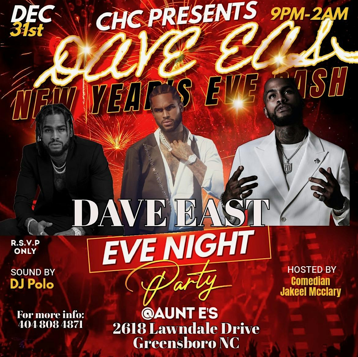 Dave East ‘s Eve Night – Greensboro, NC