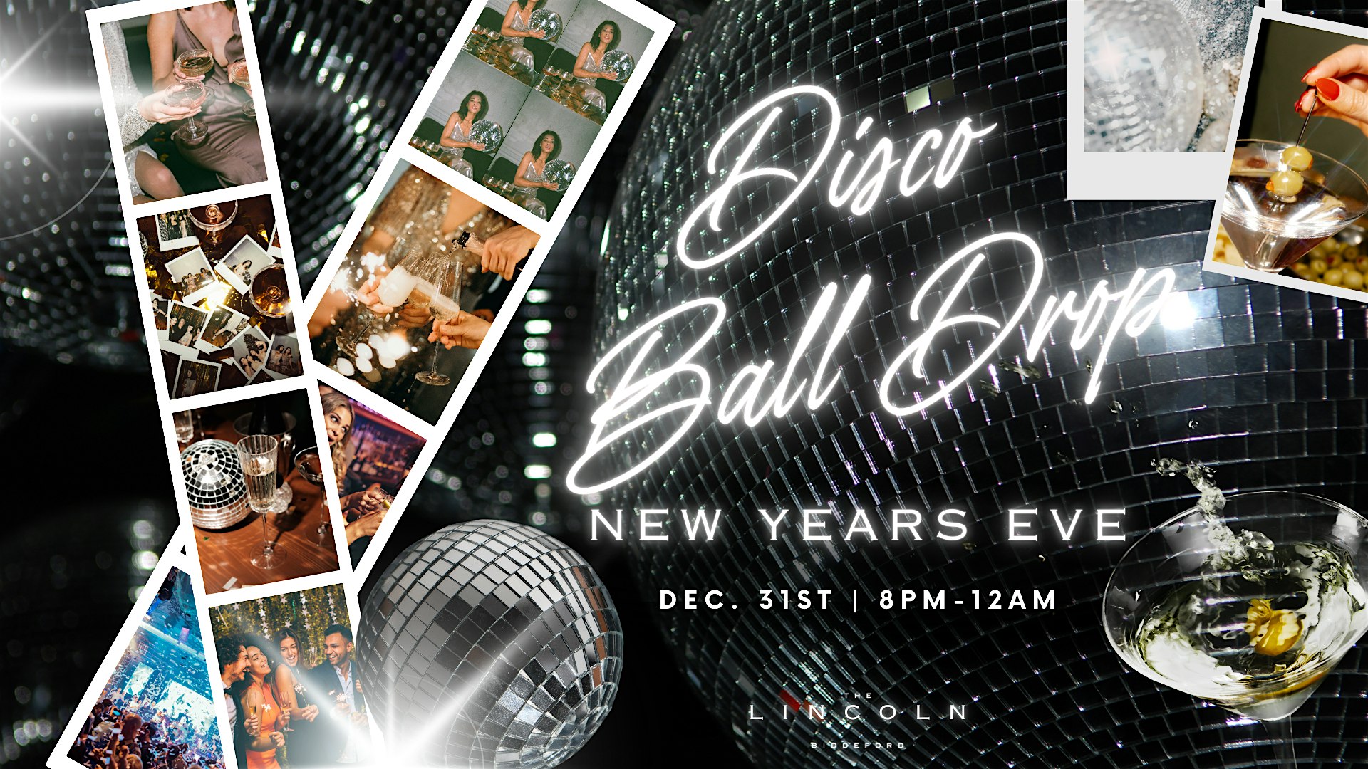 New Years Eve | Disco Ball Drop – Biddeford, ME