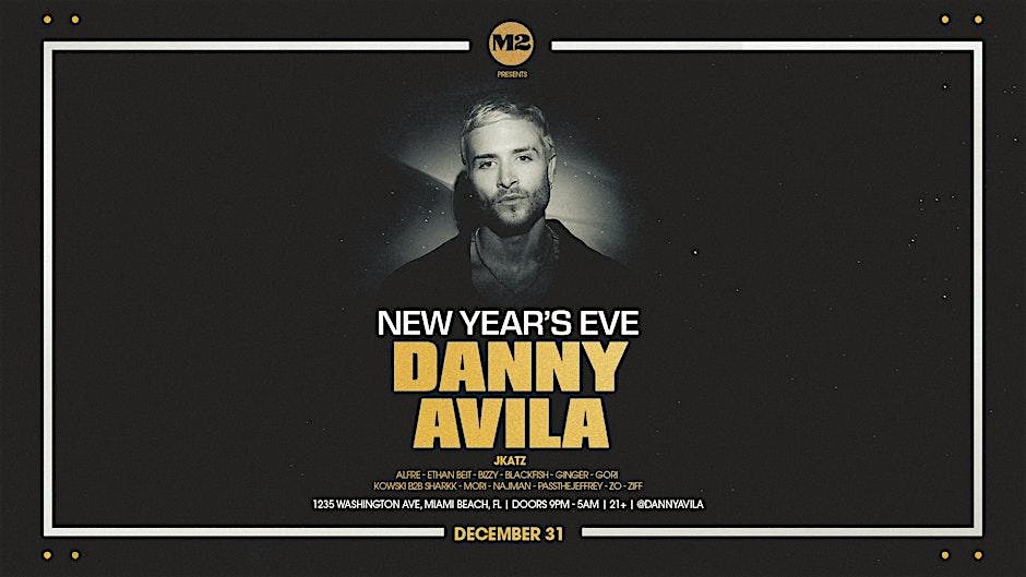 Danny Avila @ M2 Nightclub New Years Eve 2025 – Miami Beach, FL