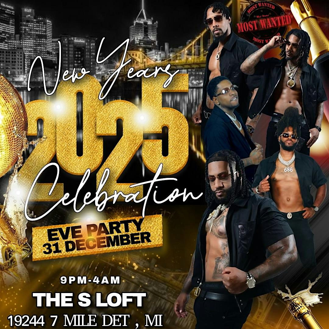 NEW YEAR EVE 2025 CELEBRATION – Detroit, MI