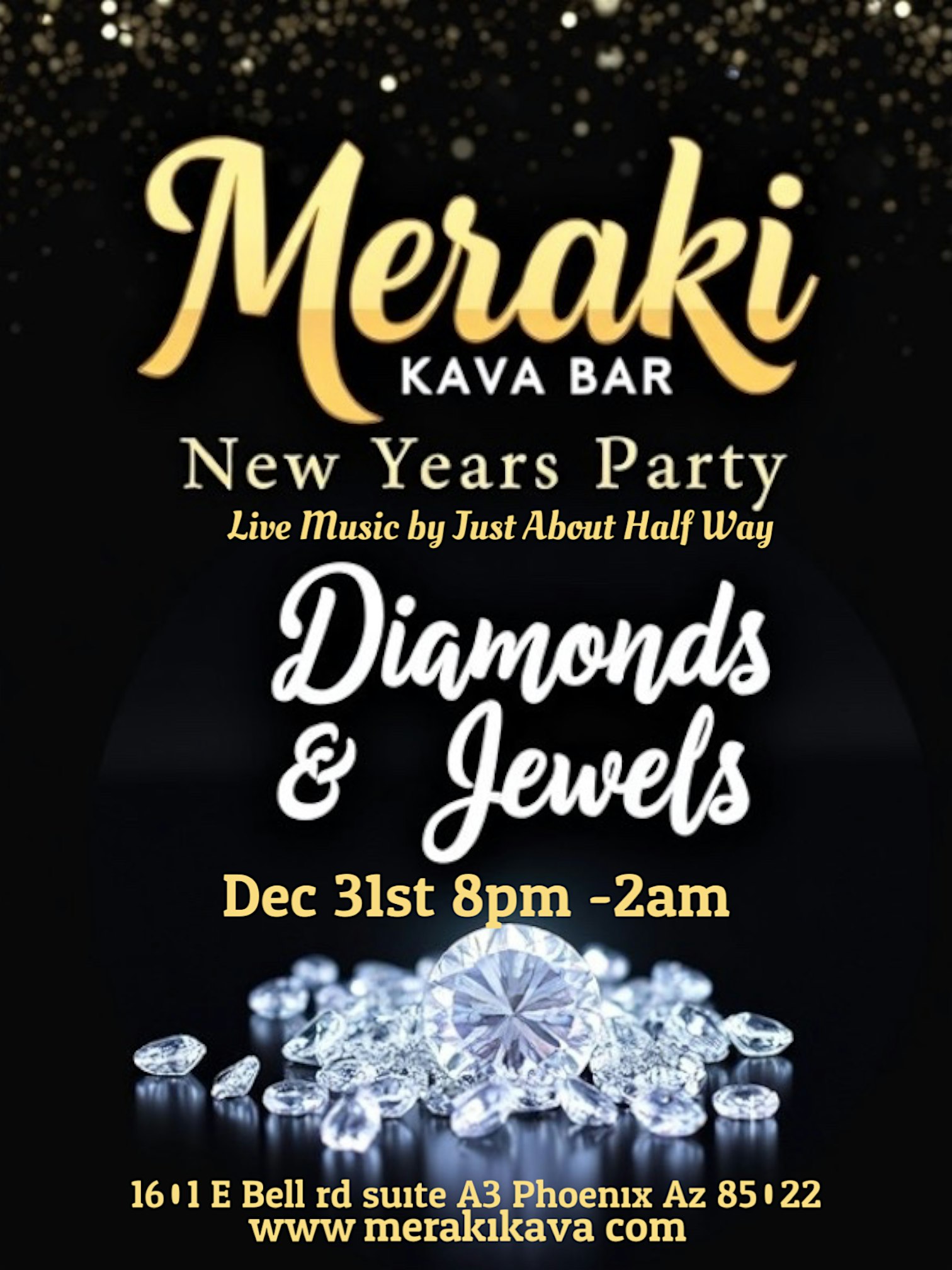 Sober New Years Diamonds & Jewels Party! – Phoenix, AZ