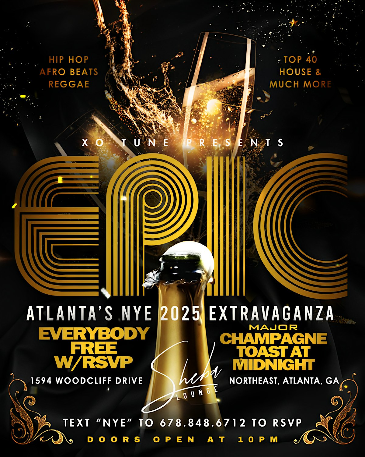 EPIC : NYE ATL 2K25 [21 & OLDER] – Atlanta, GA