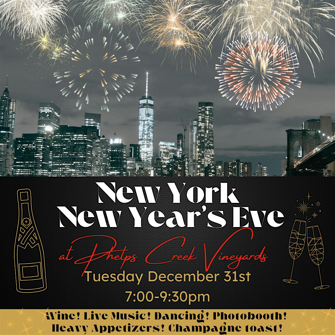 New York New Year’s Eve – Hood River, OR