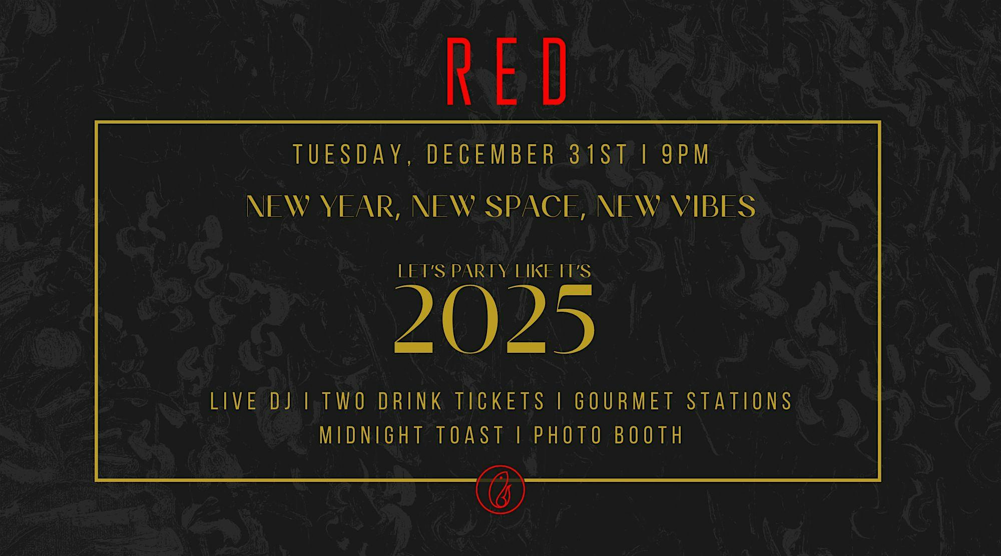 New Year’s Eve Party at RED – Madison, WI