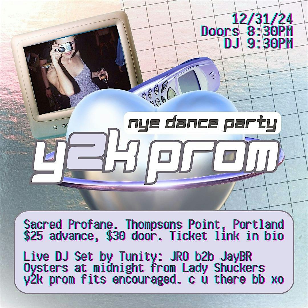 y2k PROM NYE!! – Portland, ME