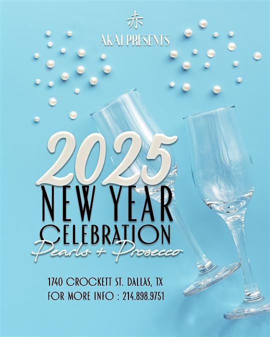 AKAI NYE 2025 “Pearls & Prosecco” – Dallas, TX