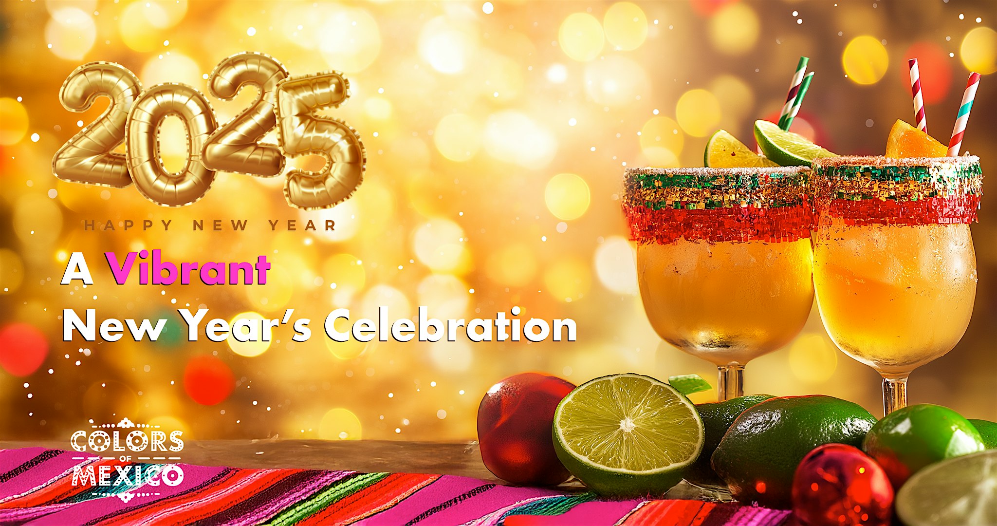 New Year’s Eve Celebration at Colors of Mexico – Las Vegas, NV