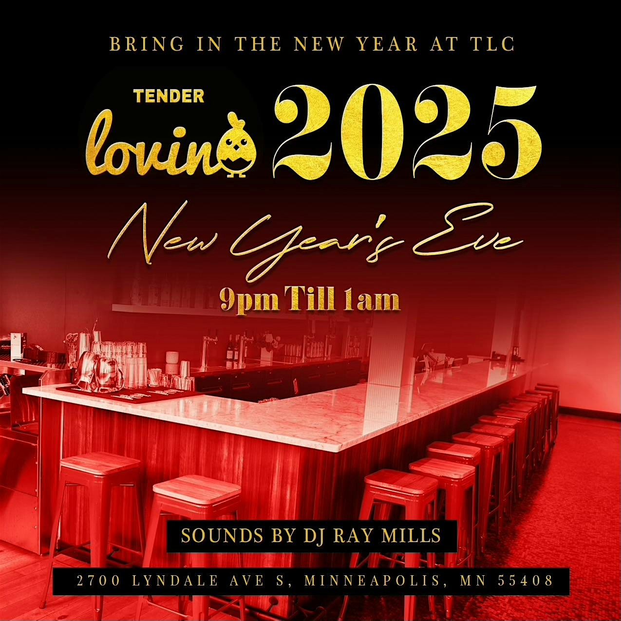 New Years Eve at Tender Lovin Chix – Minneapolis, MN