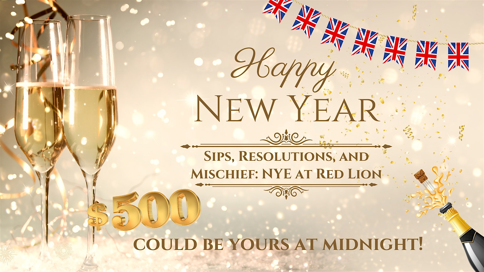 Sips, Resolutions, and Mischief: NYE at Red Lion – Milwaukee, WI