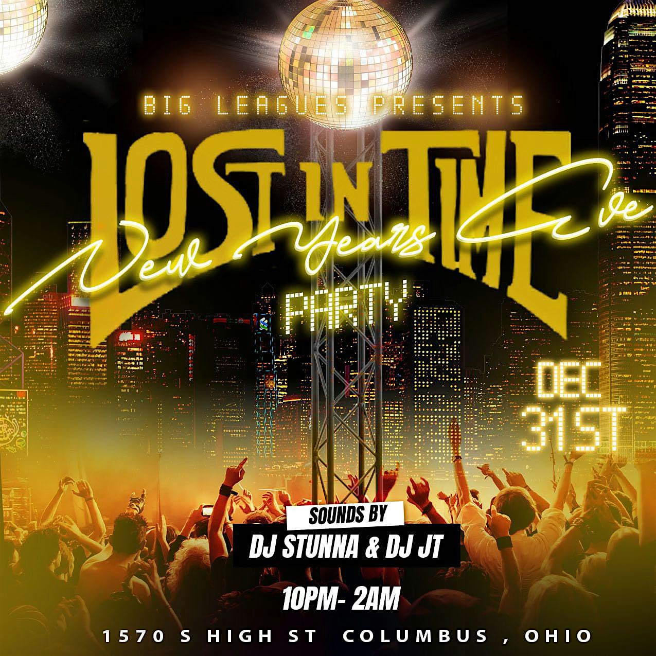 LOST IN TIME (NYE PARTY) – Columbus, OH