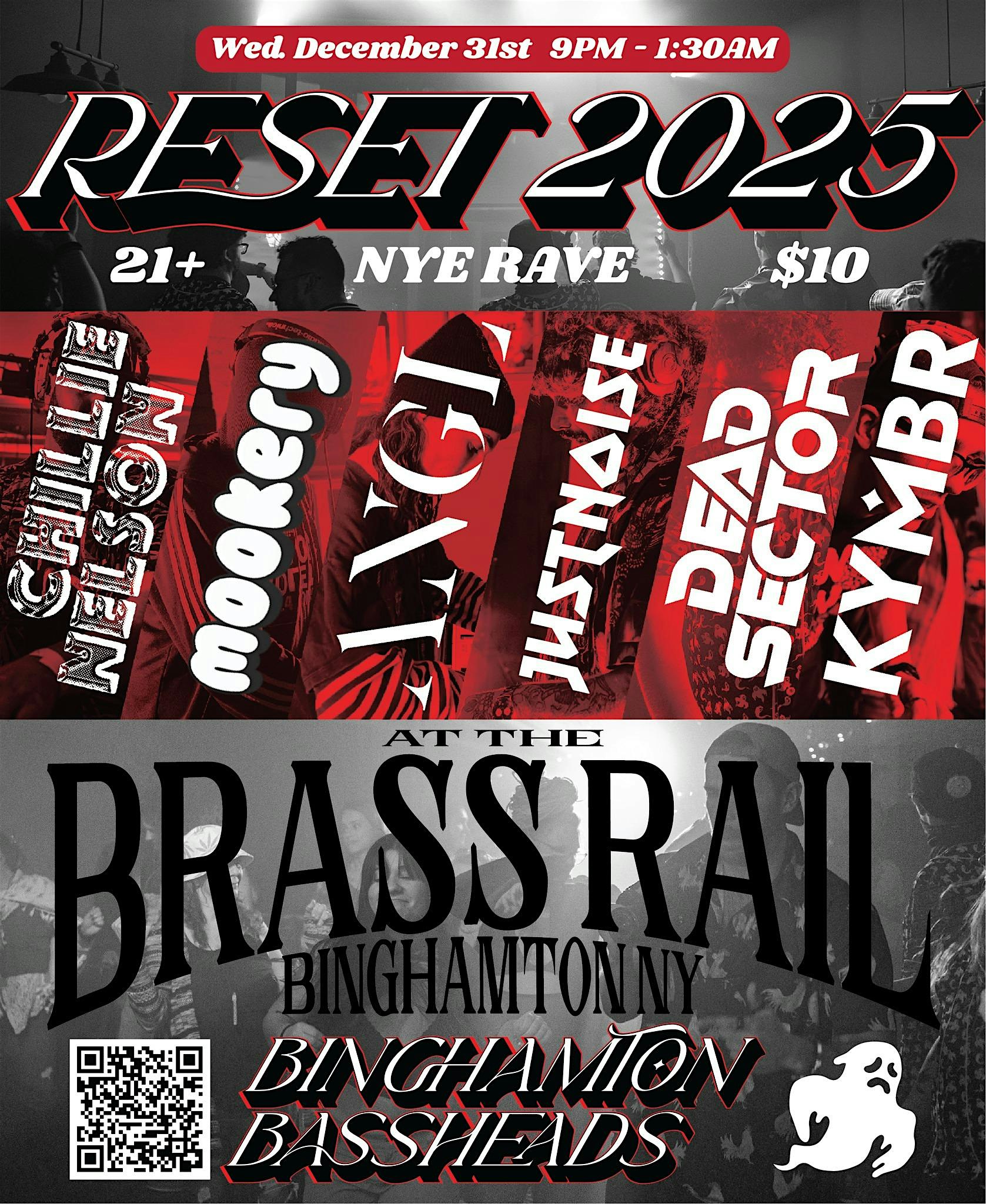 RESET 2025 – NYE RAVE – Binghamton, NY