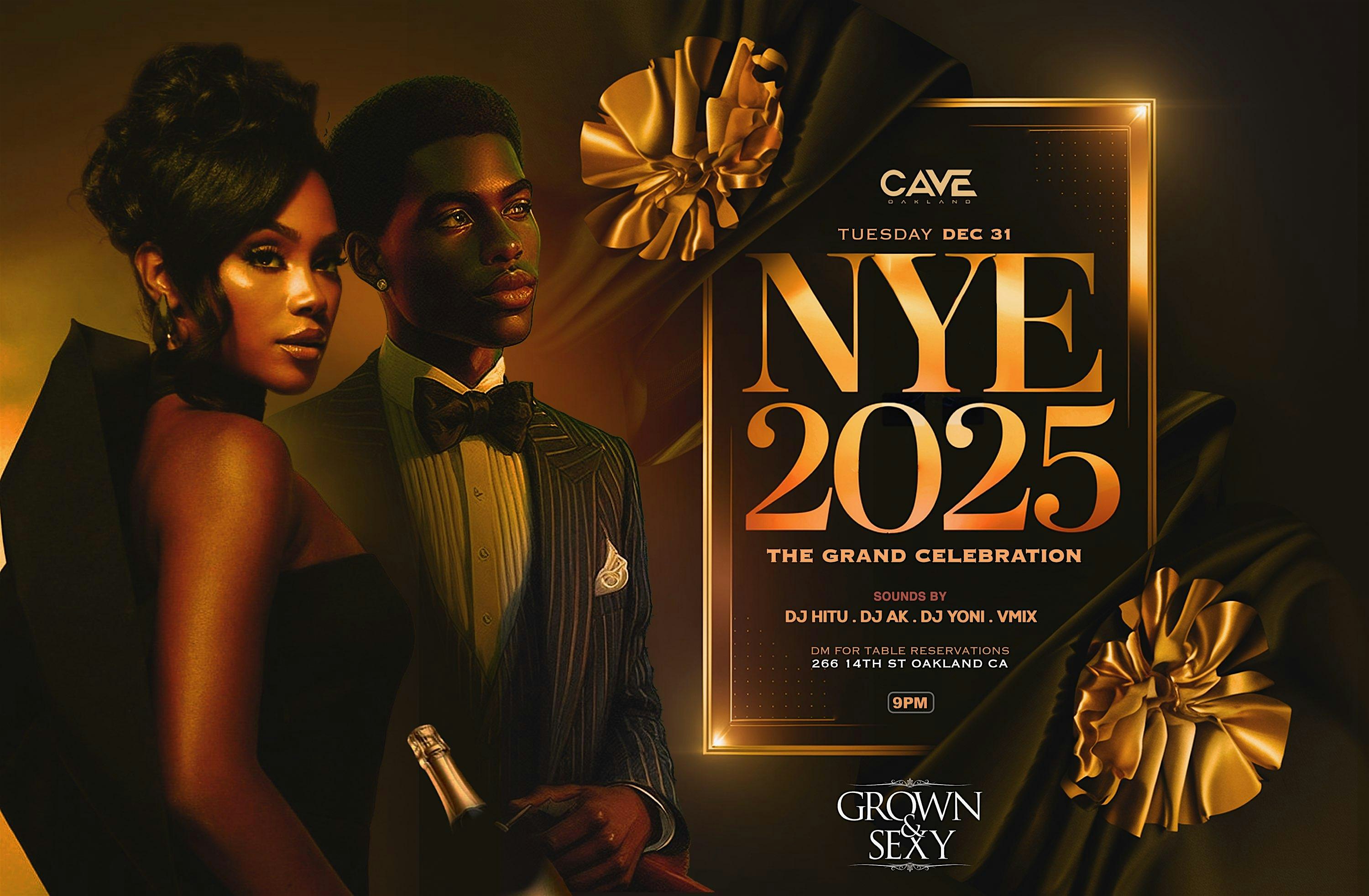 NYE 2025: The Grand Celebration – Oakland, CA