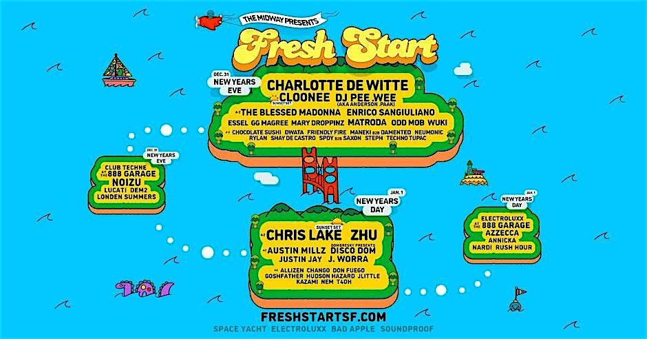 FRESH START NYE – San Francisco, CA