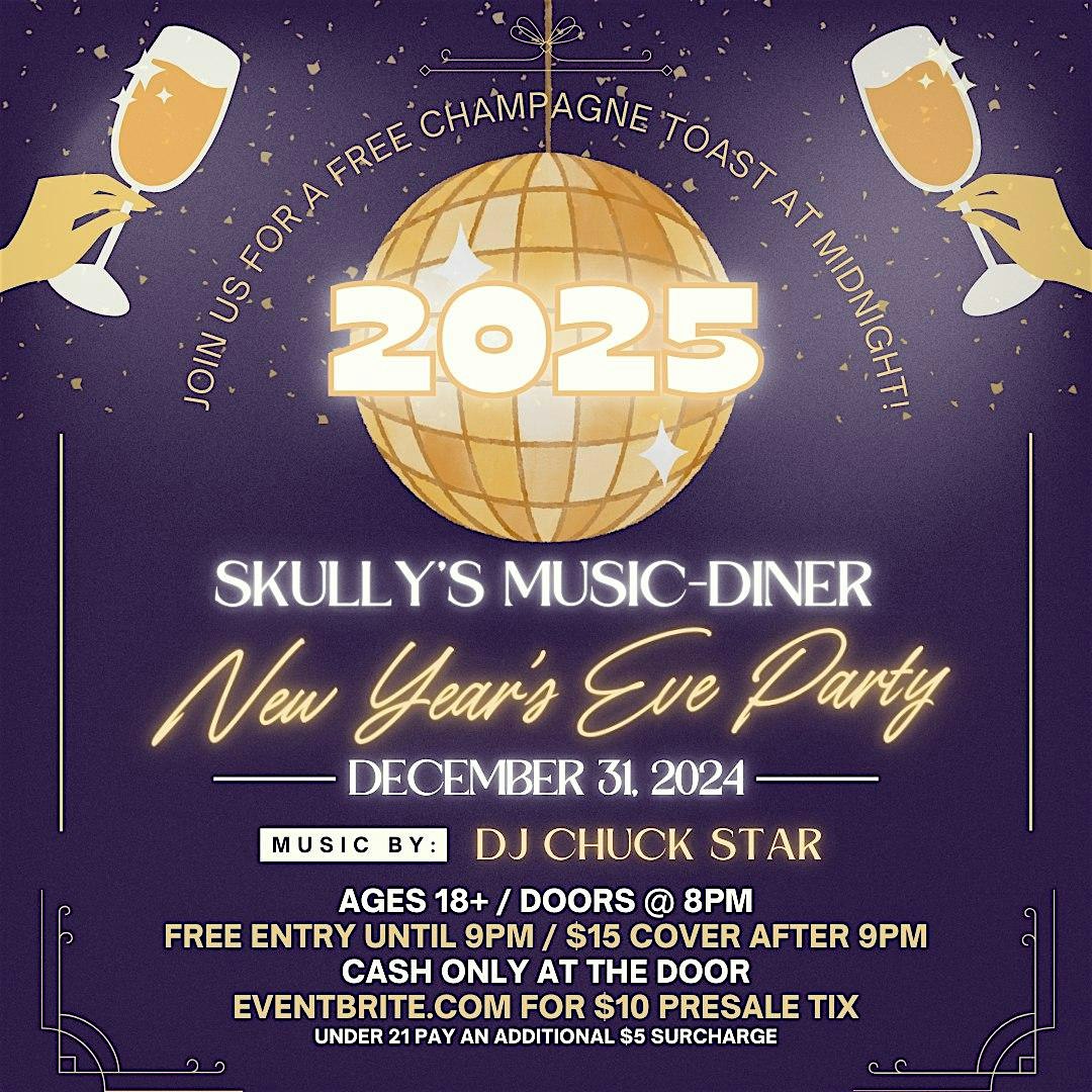 Skully’s Music-Diner NYE Bash 2025 – Columbus, OH