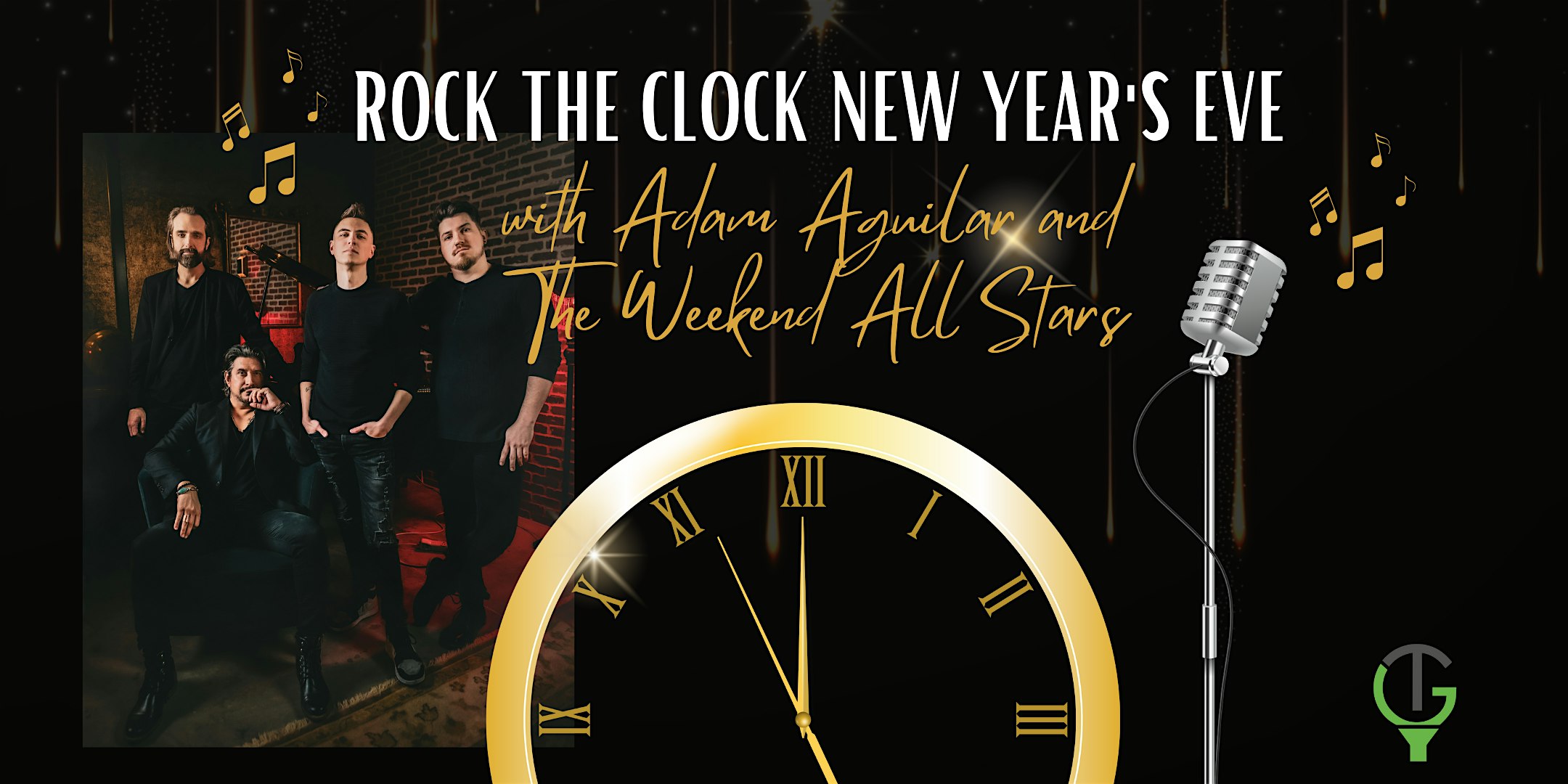 Rock the Clock New Year’s Eve with Adam Aguilar & The Weekend All Stars – Oklahoma City, OK